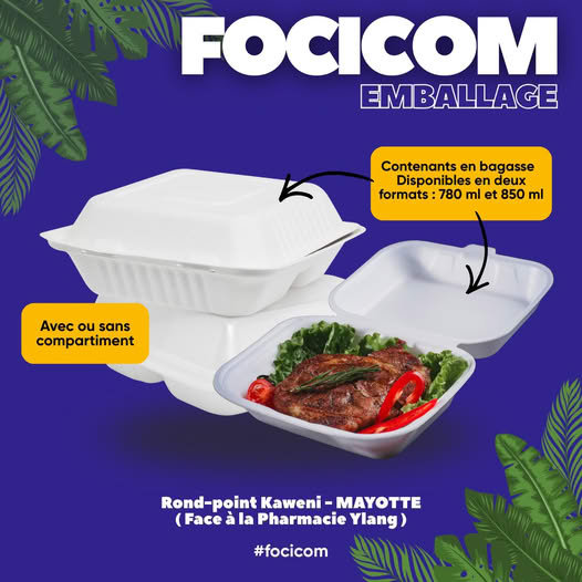 Bagasse écoresponsable